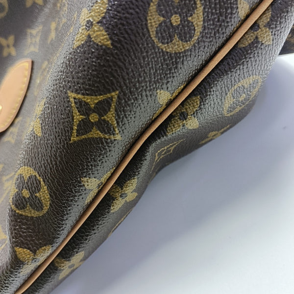 PALERMO PM Monogram Coated Canvas Brown