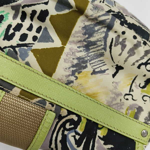 Nylon Shoulder Bag Multicolor