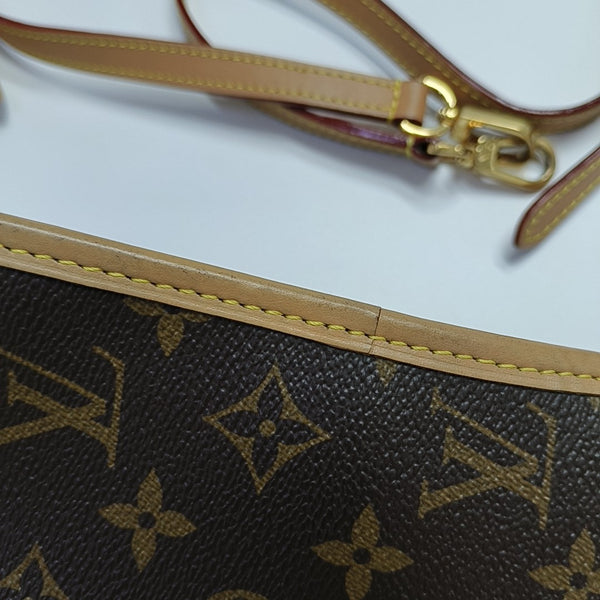 IVY Monogram Coated Canvas Brown