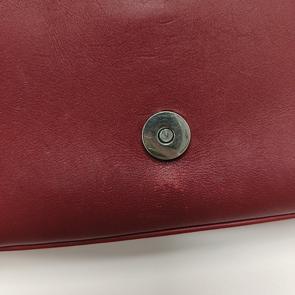 Calfskin Crossbody Bag Red