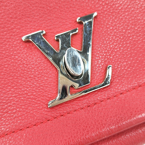 LOCKME BB Calfskin Red