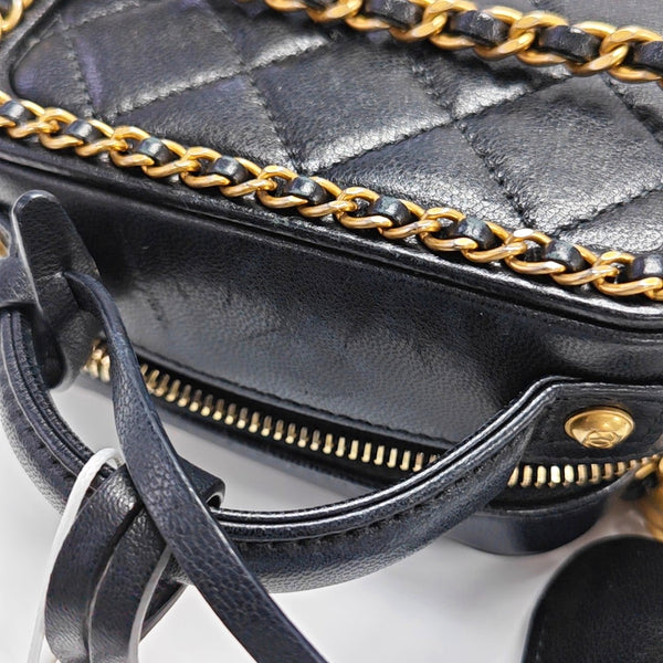 FILIGREE Quilted Lambskin Black