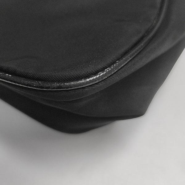 Nylon Top Handle Bag Black