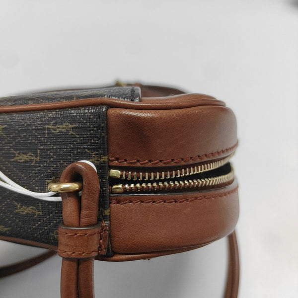 LE MONOGRAMME CŒUR Calfskin Brown