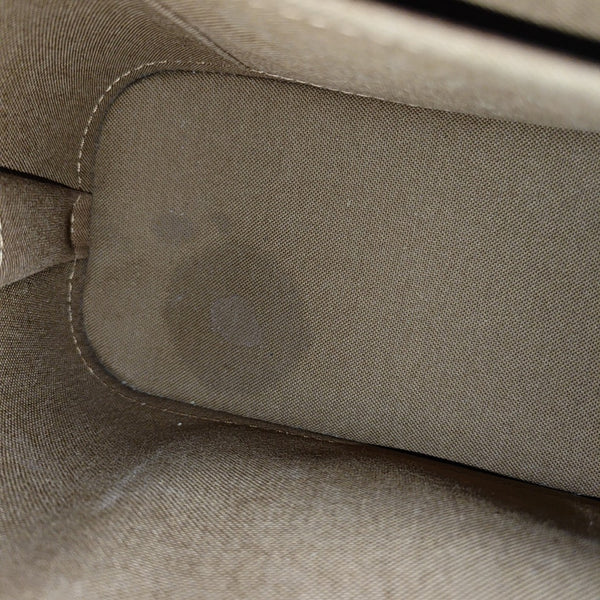 ALMA BB Monogram Coated Canvas Brown