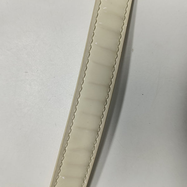 Diorama Small Cannage Calfskin White