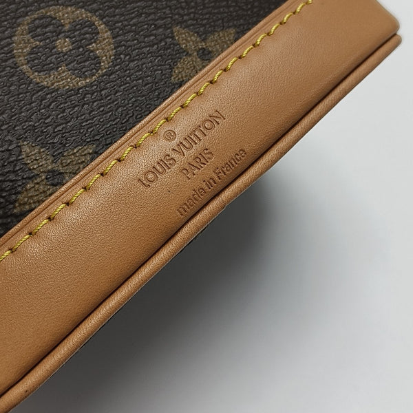NOÉ Nano Monogram Coated Canvas Brown