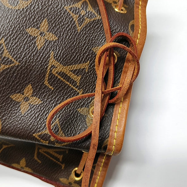 NÉONOÉ Nano Lona Revestida Monogram Marrón
