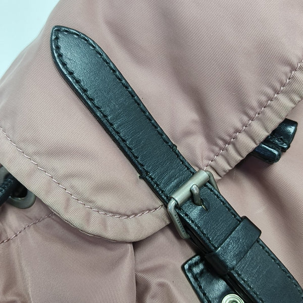 The Rucksack Medium Nylon Beige