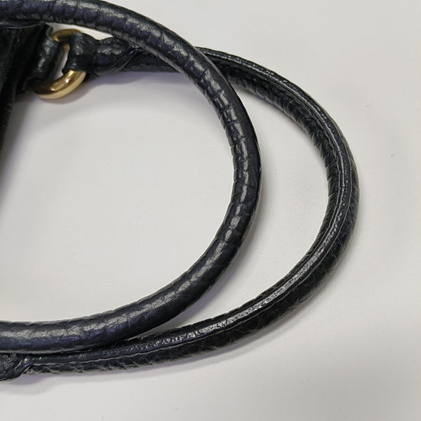 NEO CABBY Monogram Denim Black