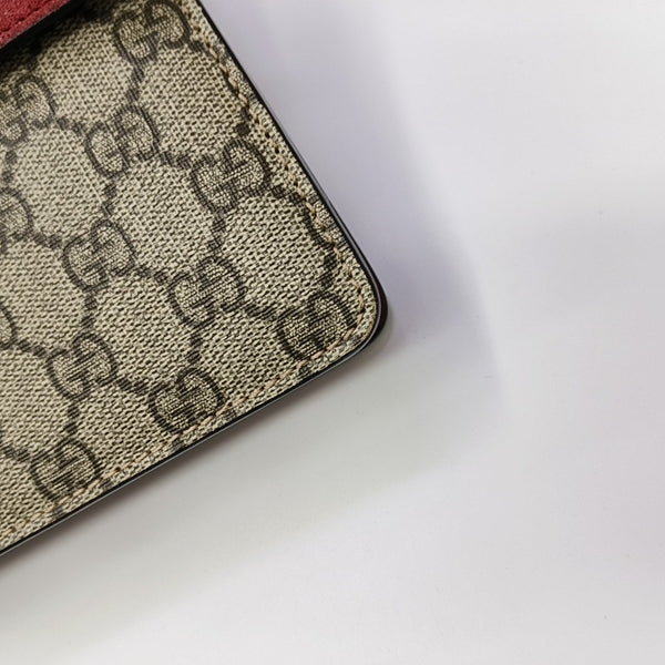Dionysus Mini Monogram Coated Canvas Beige