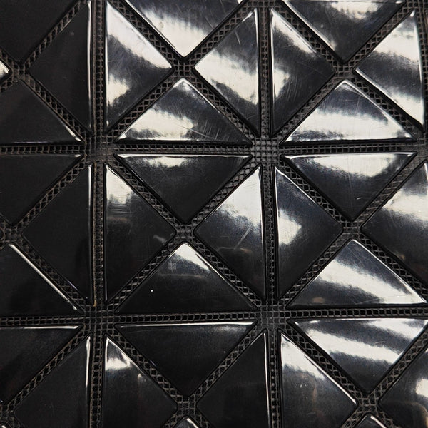 Special Material Top Handle Bag Black