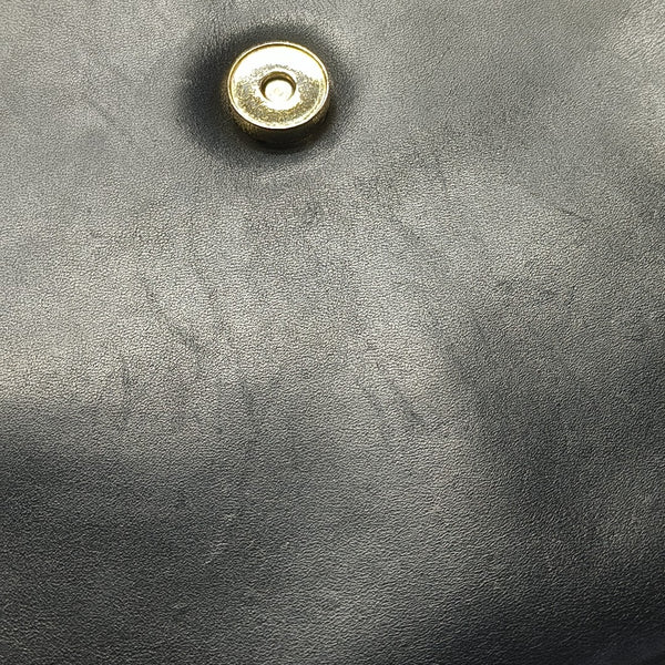 Calfskin Shoulder Bag Black