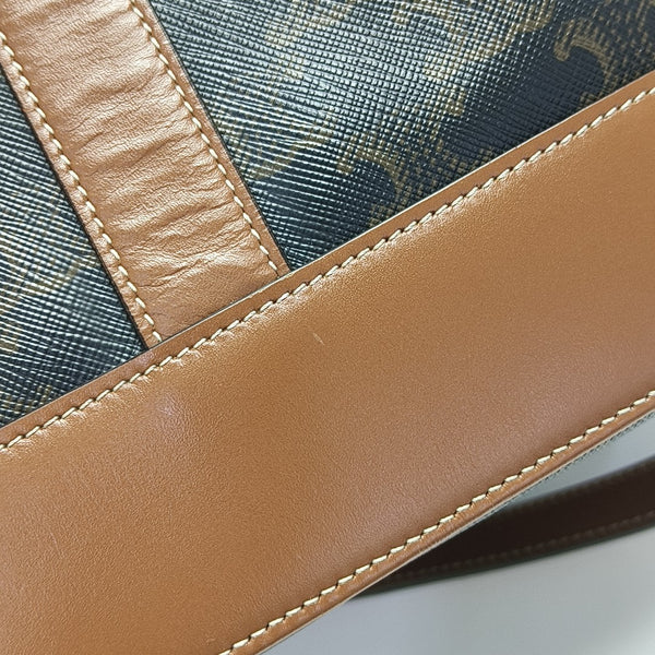 TRIOMPHE CANVAS Medium Coated Canvas Brown