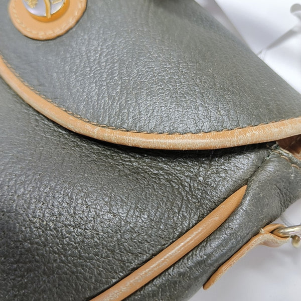 Calfskin Crossbody Bag Brown