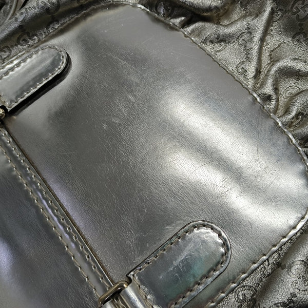 Queen Monogram Calfskin Gold