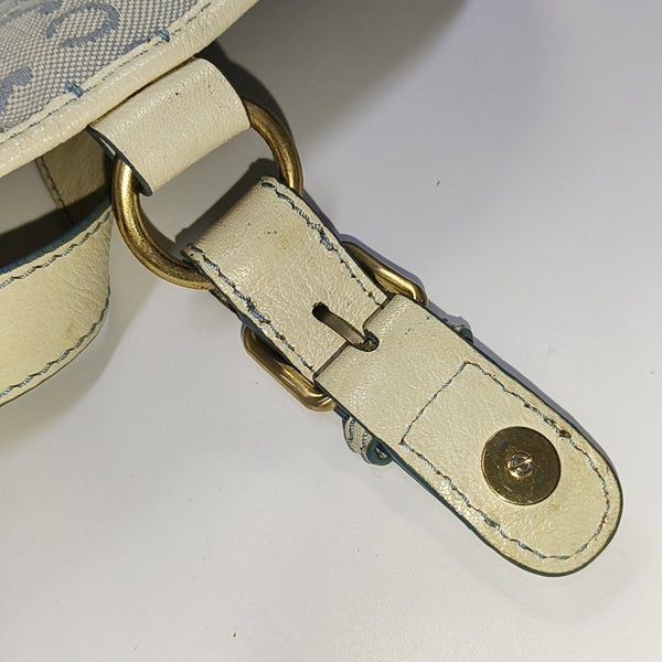 Canvas Shoulder Bag Blue