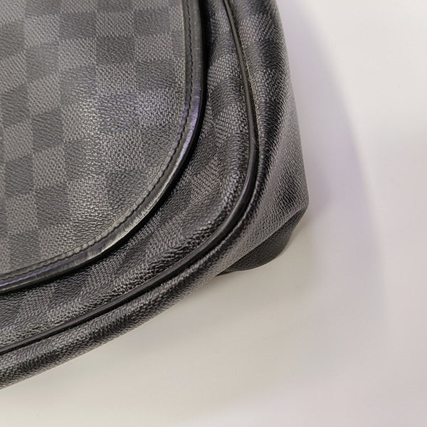 DANIEL Damier Graphite Coated Canvas Gray