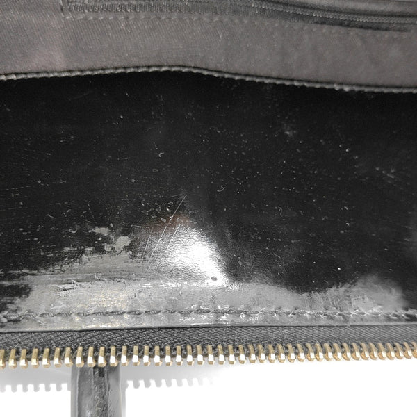 Abbey Patent Leather Black