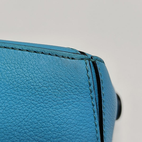 Puzzle Mini Calfskin Blue