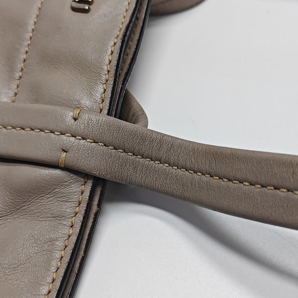 Calfskin Tote Bag Gray