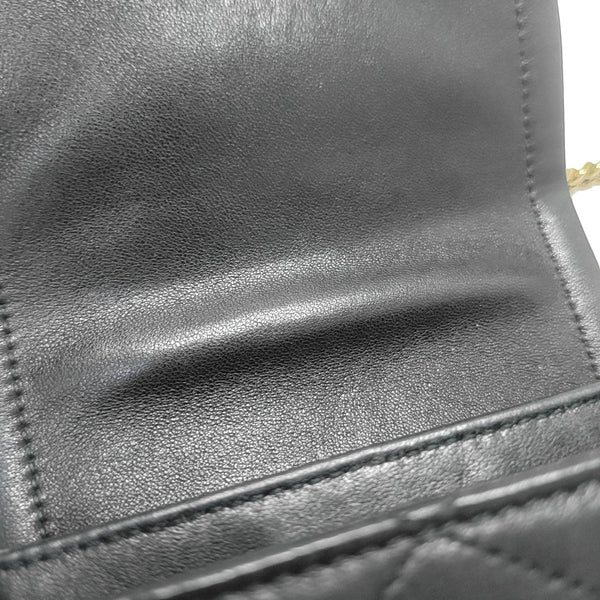 NOLITA Mini Quilted Lambskin Black