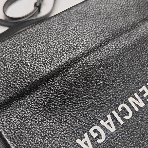 Shopping Bag Large Calfskin Black