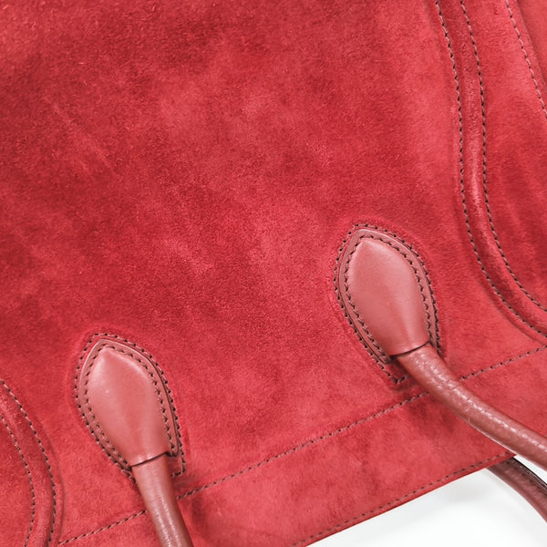 PHANTOM Medium Suede Red
