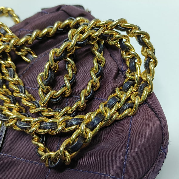 Quilted Nylon Purple