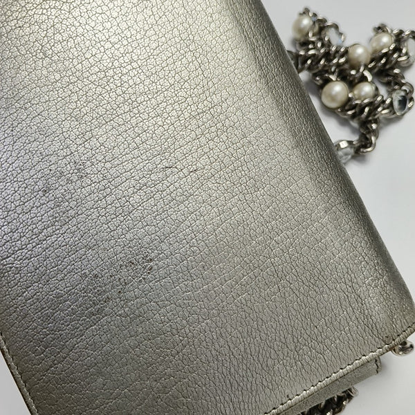 Glacé Calf Calfskin Silver