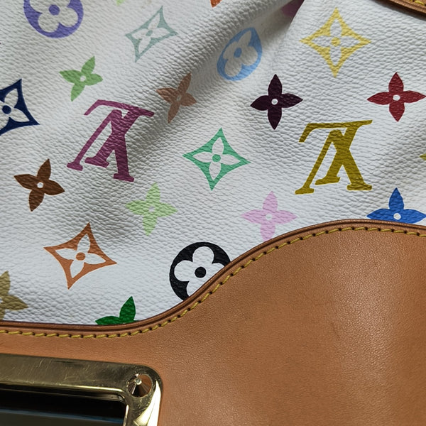 LV × TM JUDY MM Monogram Coated Canvas White