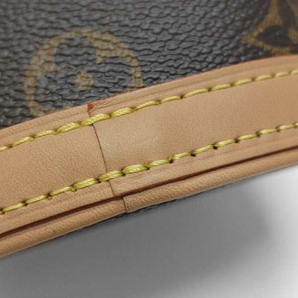 FOLD ME Monogram Coated Canvas Brown