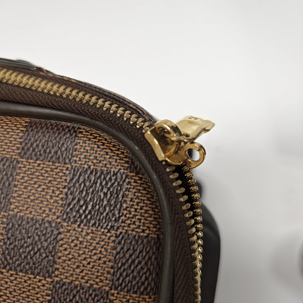 PEGASE 55 Damier Ebene Coated Canvas Brown