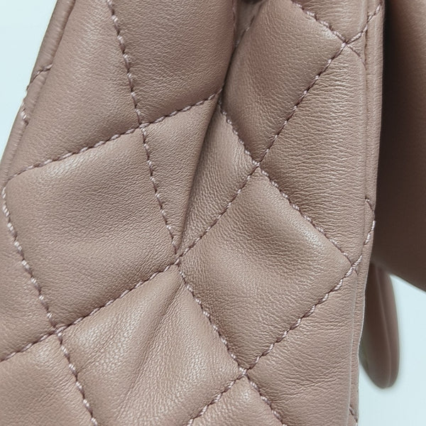 CLASSIC FLAP Mini Quilted Lambskin Pink