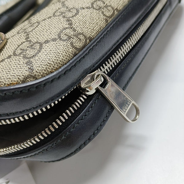Monogram Coated Canvas Black