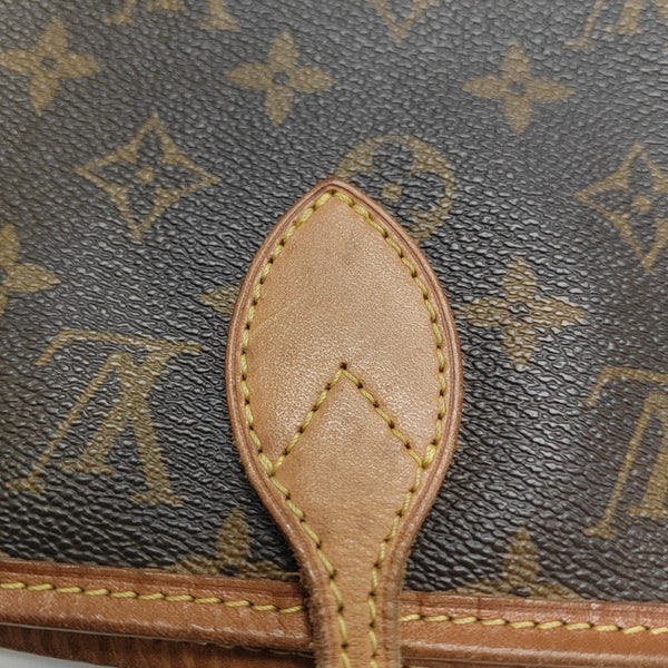 NEVERFULL MM Monogram Coated Canvas Brown