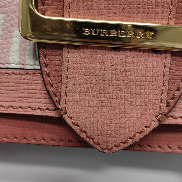 Buckle Small Calfskin Pink