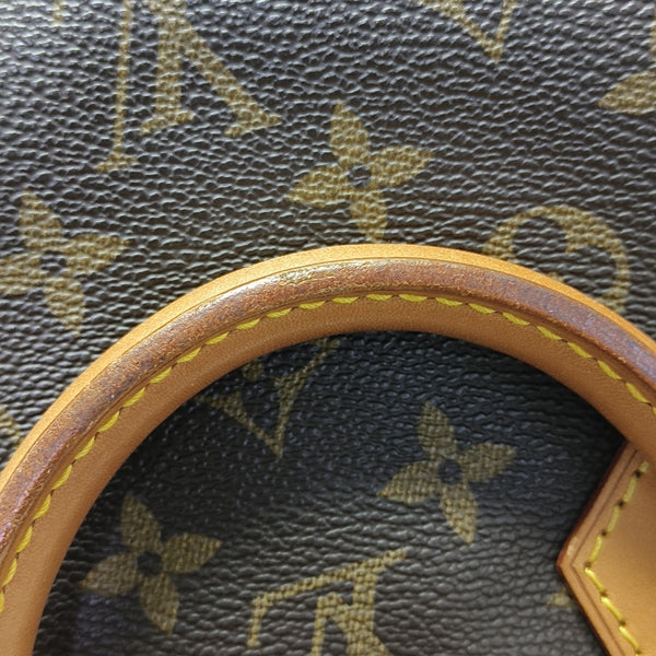 SPEEDY 25 Monogram Coated Canvas Brown