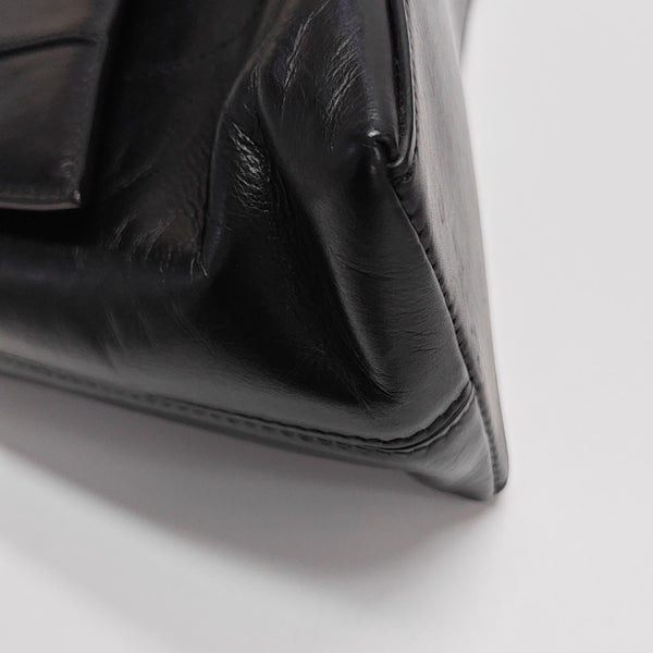Downtown Small Calfskin Black