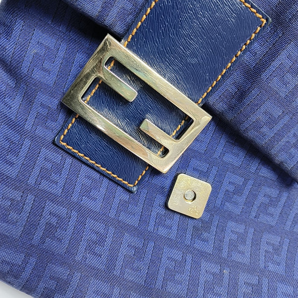 Vintage Canvas Bag Canvas Blue