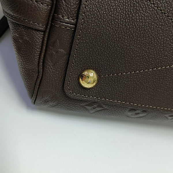 SPEEDY 25 Monogram Calfskin Brown
