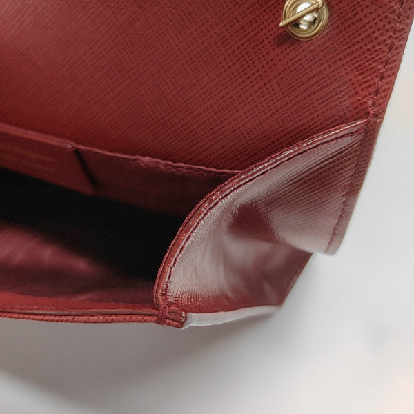 Ginny Calfskin Red