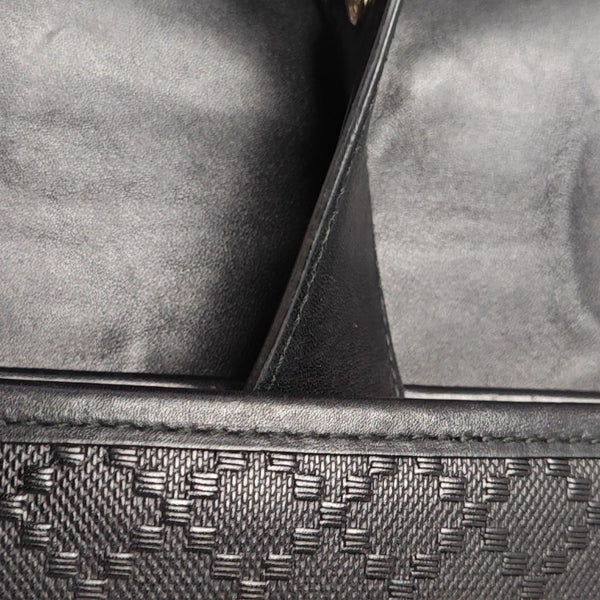 GG Imprime Calfskin Black