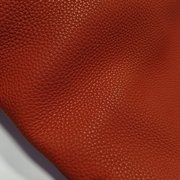 Calfskin Shoulder Bag Orange