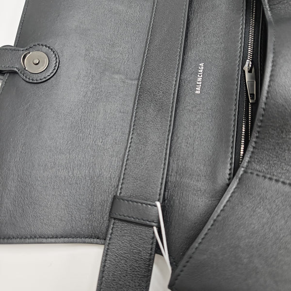 Downtown Calfskin Black
