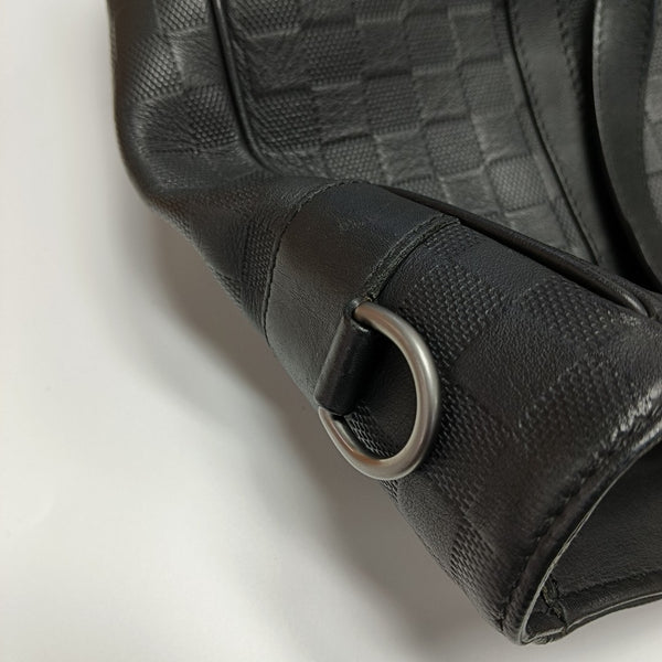 TADAO PM Damier Graphite Calfskin Black
