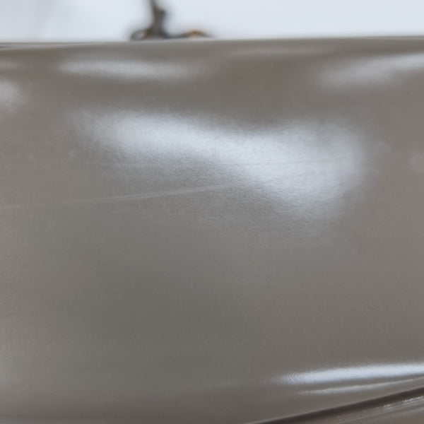 Lady Lock Calfskin Gray