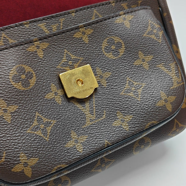 PASSY Monogram Coated Canvas Brown