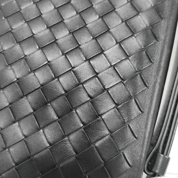 Calfskin Top Handle Bag Black