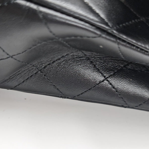CLASSIC FLAP Medium Quilted Lambskin Black